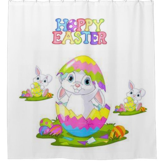 Duschvorhang Oster (Vorderseite)