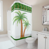 Duschvorhang/Palmen Duschvorhang (Beispiel)