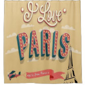 Duschvorhang Paris (Vorderseite)