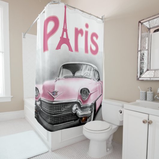 Duschvorhang Paris Frankreich (Beispiel)
