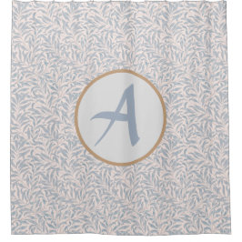 Duschvorhang PERSONALISIERT INITIAL William Morris