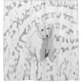 Duschvorhang Polar Bär (Vorderseite)