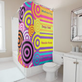 Duschvorhang Pulver Raum (Beispiel)