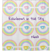 Duschvorhang Regenbogen (Vorderseite)