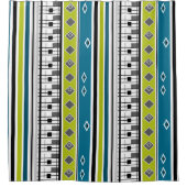 Duschvorhang Retro, 60er, populär, Mode, b (Vorderseite)