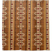 Duschvorhang rustikal Vertikal (Vorderseite)