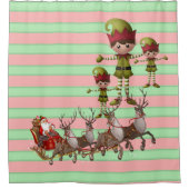 Duschvorhang Santa (Vorderseite)
