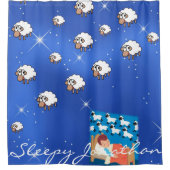 Duschvorhang Schafe (Vorderseite)