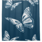 Duschvorhang Schmetterlinge (Vorderseite)