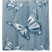 Duschvorhang Schmetterlinge (Vorderseite)