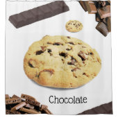 Duschvorhang Schokolade Chip (Vorderseite)