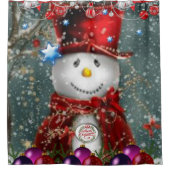 Duschvorhang Snowman (Vorderseite)