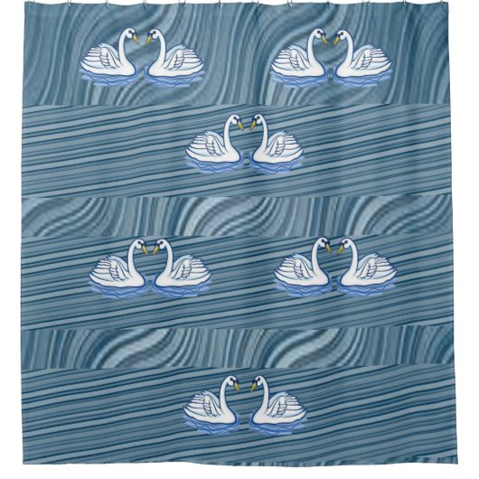 Duschvorhang Swan (Vorderseite)