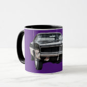 Duschvorhang Tasse (Vorderseite Links)
