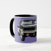 Duschvorhang Tasse (Vorderseite Links)