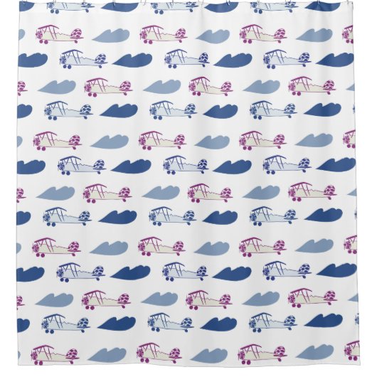 Duschvorhang Toy Flugzeug (Vorderseite)