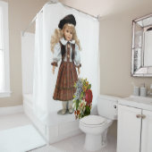 Duschvorhang Viktorianisch (Beispiel)