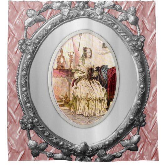 Duschvorhang Viktorianisch (Vorderseite)