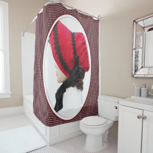 Duschvorhang Viktorianisch (Beispiel)