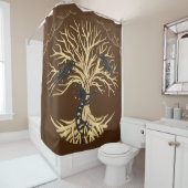 Duschvorhang von Ravens und Kokopelli (Beispiel)