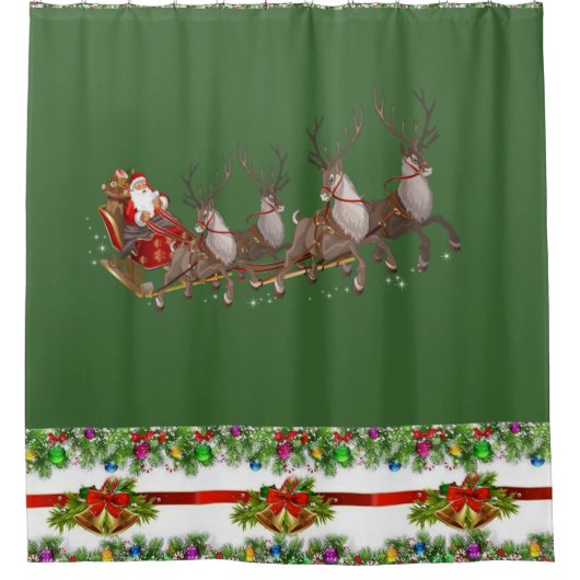 Duschvorhang Weihnachten (Vorderseite)