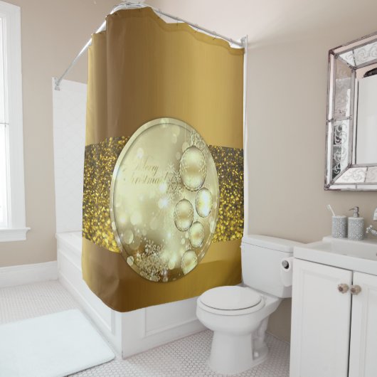 Duschvorhang Weihnachten (Beispiel)