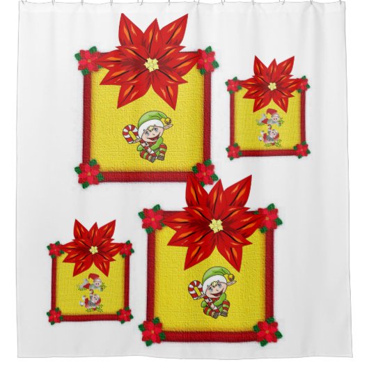 Duschvorhang Weihnachten (Vorderseite)