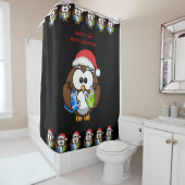 Duschvorhang Weihnachten (Beispiel)