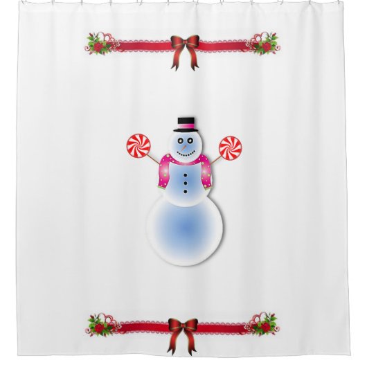 Duschvorhang Weihnachten (Vorderseite)