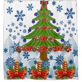 Duschvorhang Weihnachten (Vorderseite)