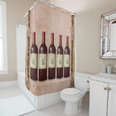 Duschvorhang Wein (Beispiel)