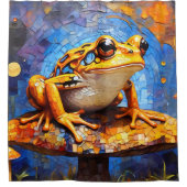 Duschvorhänge aus Costa Rica Gift Dart Frog Duschvorhang (Vorderseite)