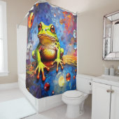 Duschvorhänge aus Costa Rica Gift Dart Frog Duschvorhang (Beispiel)