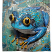 Duschvorhänge aus Costa Rica Gift Dart Frog Duschvorhang (Vorderseite)