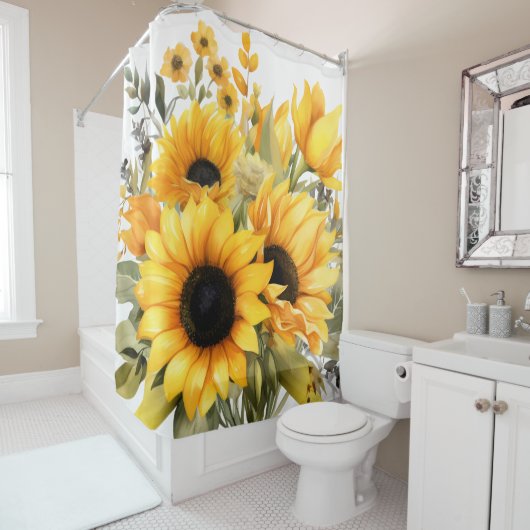 Duschvorhänge der rustikalen Country Americana Son Duschvorhang (Beispiel)