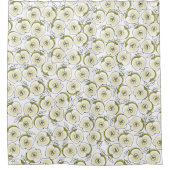 Duschvorhänge mit Apfel. Duschvorhang (Vorderseite)