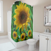 Duschvorhänge mit Sonnenblumen Duschvorhang (Beispiel)