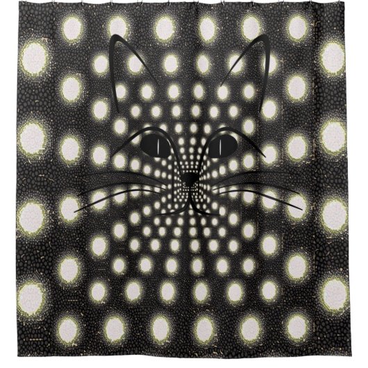 Duschvorhangkatze Duschvorhang (Vorderseite)