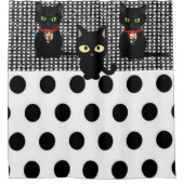 Duschvorhangkatze Duschvorhang (Vorderseite)