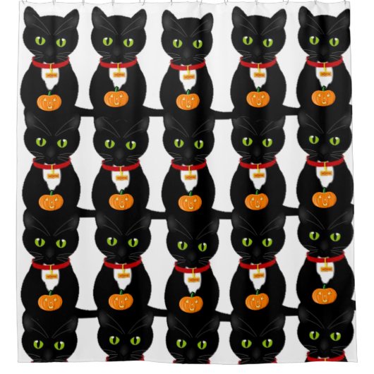 Duschvorhangkatze Duschvorhang (Vorderseite)