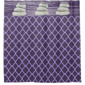 Duschvorhangsteine Duschvorhang (Vorderseite)