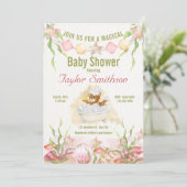 Duschzeit Kinderdusche Einladung (Stehend Vorderseite)