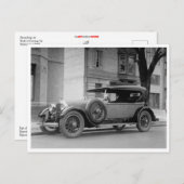 Dusenberg Modell A Postkarte (Vorne/Hinten)
