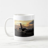 Düsenflugzeug Kaffeetasse (Links)