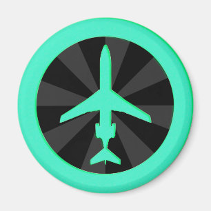 Düsenflugzeug Magnet