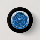 Düsentriebwerk Button (Vorderseite)