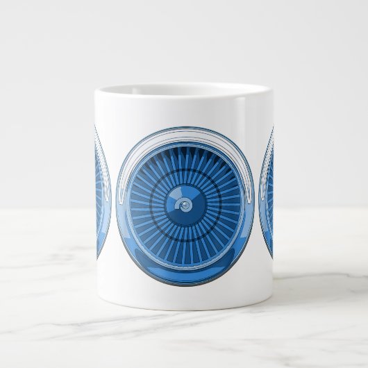 Düsentriebwerk Jumbo-Tasse (Vorderseite)