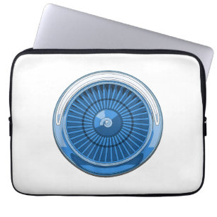 Düsentriebwerk Laptopschutzhülle