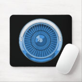Düsentriebwerk Mousepad (Mit Mouse)