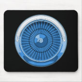 Düsentriebwerk Mousepad (Vorne)